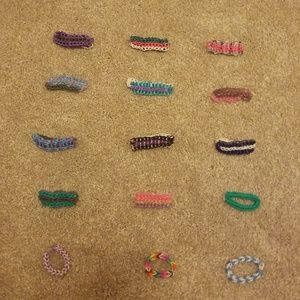 Rainbow loom bracelets